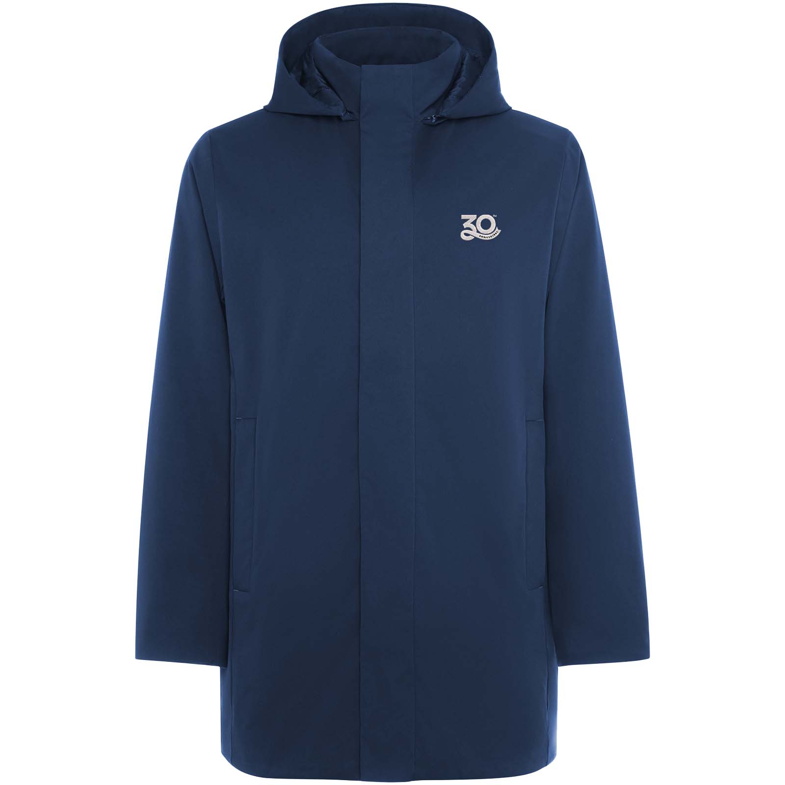 Parka unisex con collo imbottito