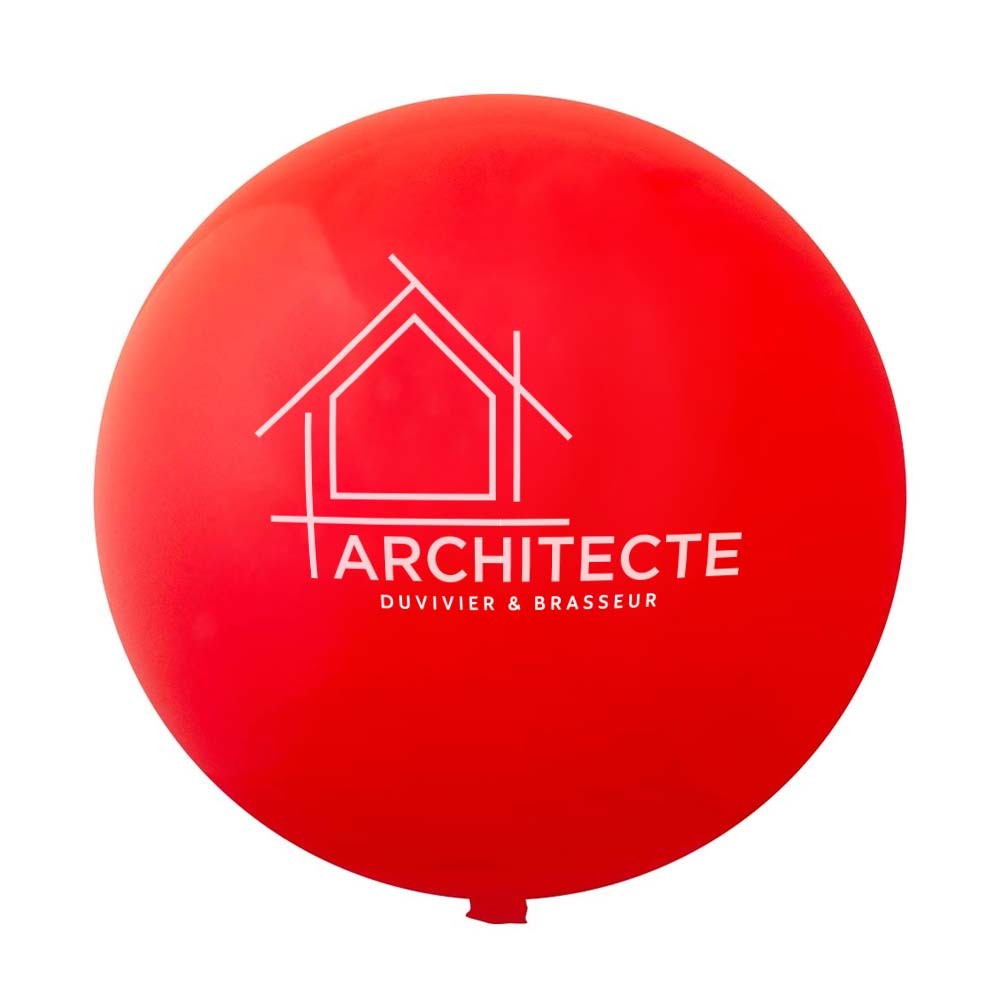 Palloncino gigante personalizzato 250 cm Ø 80 cm