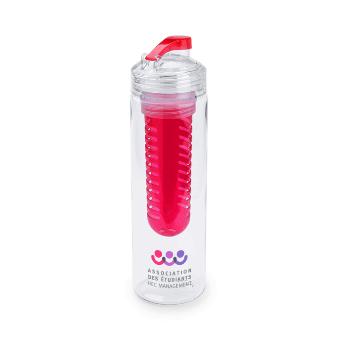 Bottiglia d'acqua resistente al calore in Tritan con accessorio raffreddatore 700ml - Osmate