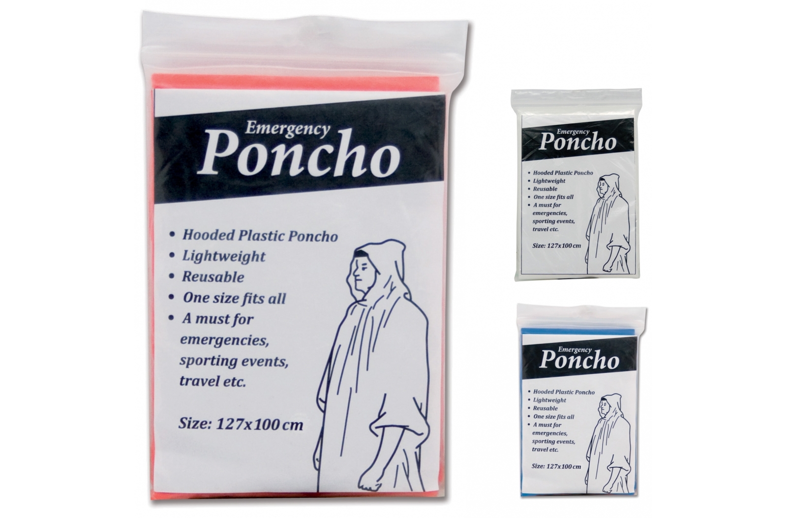 Poncho Impermeabile di Plastica Personalizzato - Palestro