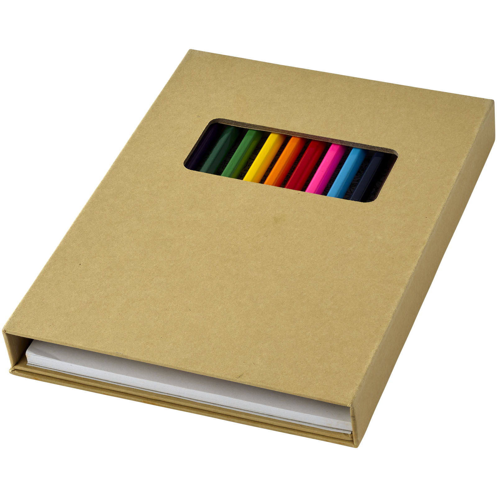 Set di matite colorate e pagine da colorare - Maclodio