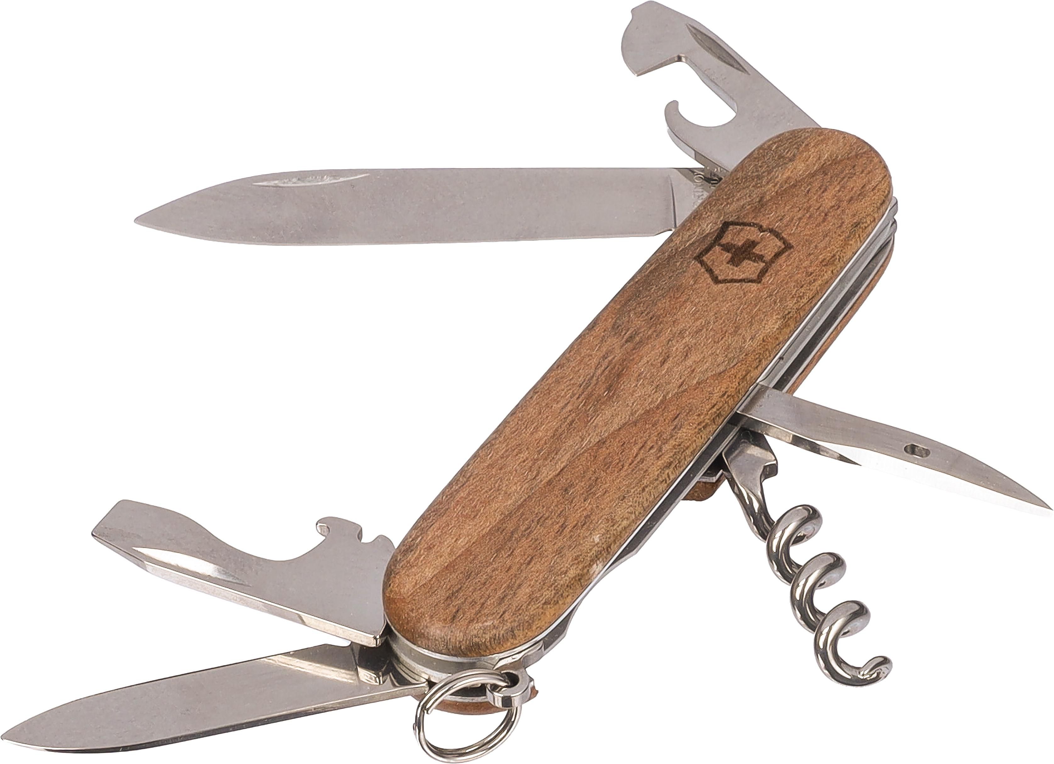 Coltello Tascabile Multifunzione Naturale - Campiglia Marittima stampato con logo