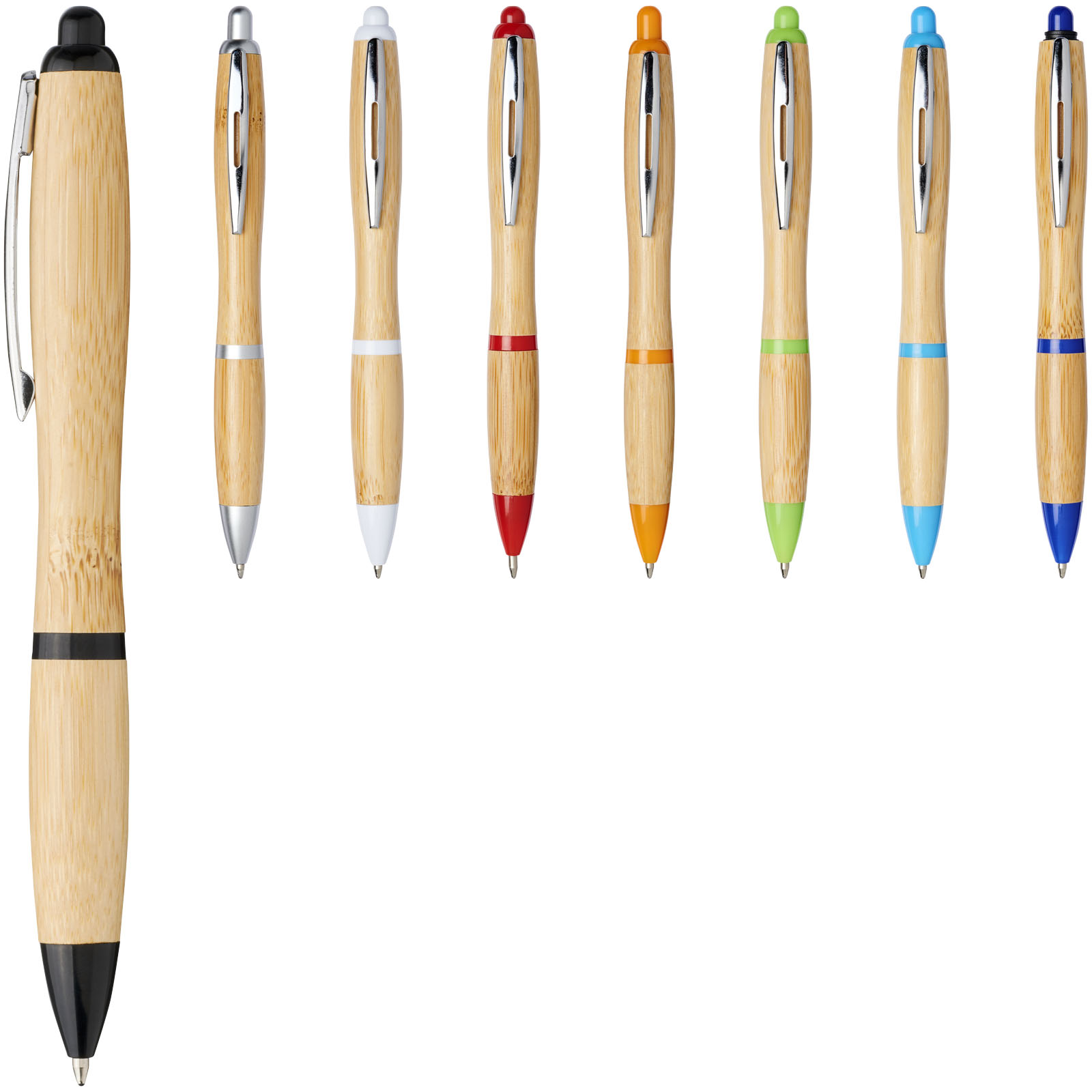 Penna Scatto Bambu - Sant’Angelo Lodigiano stampato con logo