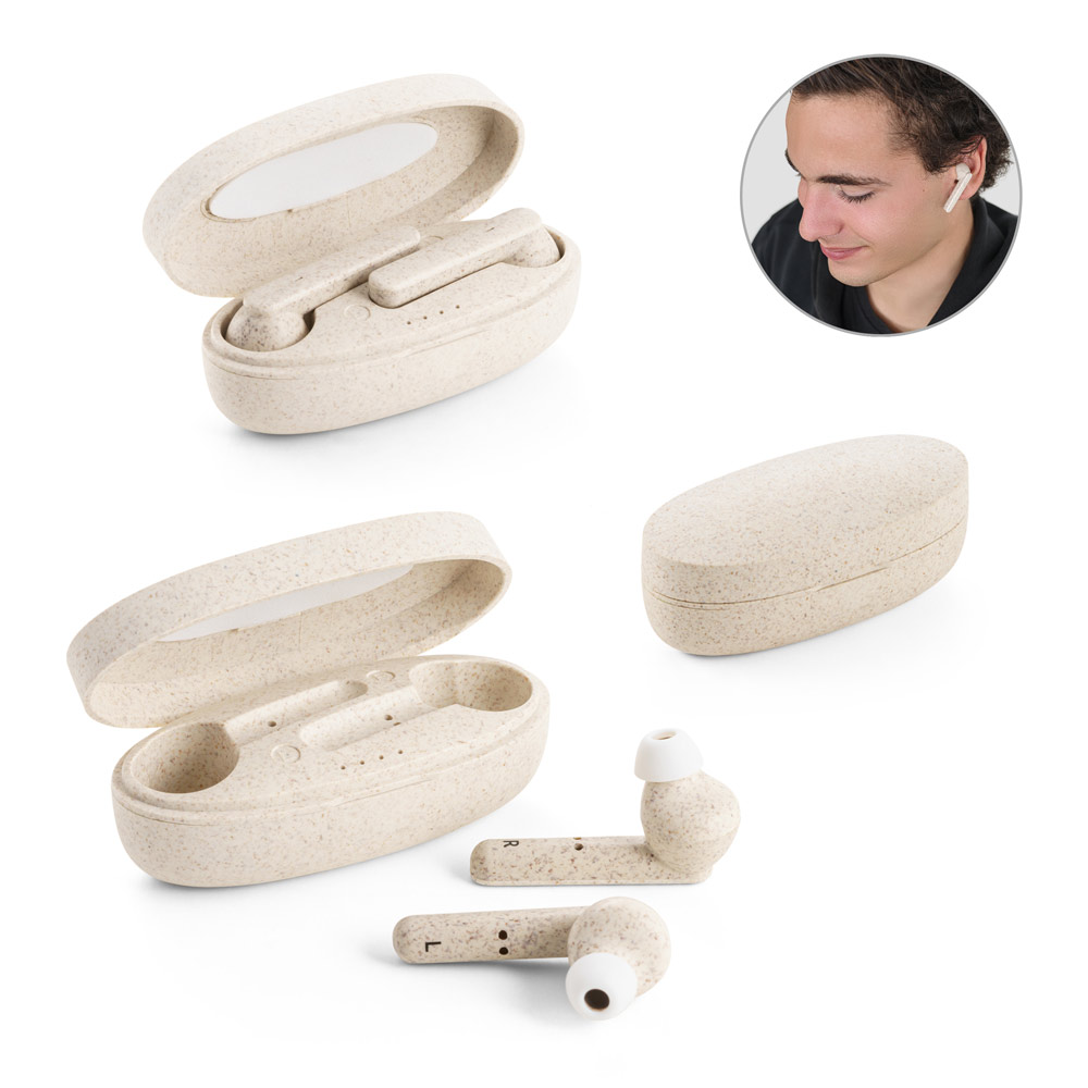 EcoBuds - Manarola stampato con logo