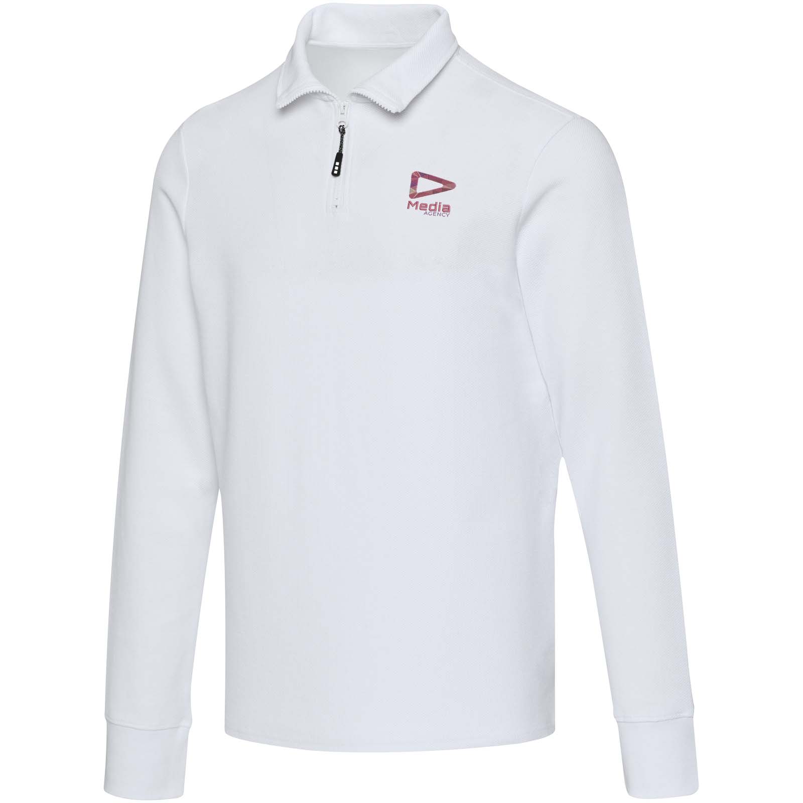 Polo Zip Mezza Manica Elegante - Ronco Briantino