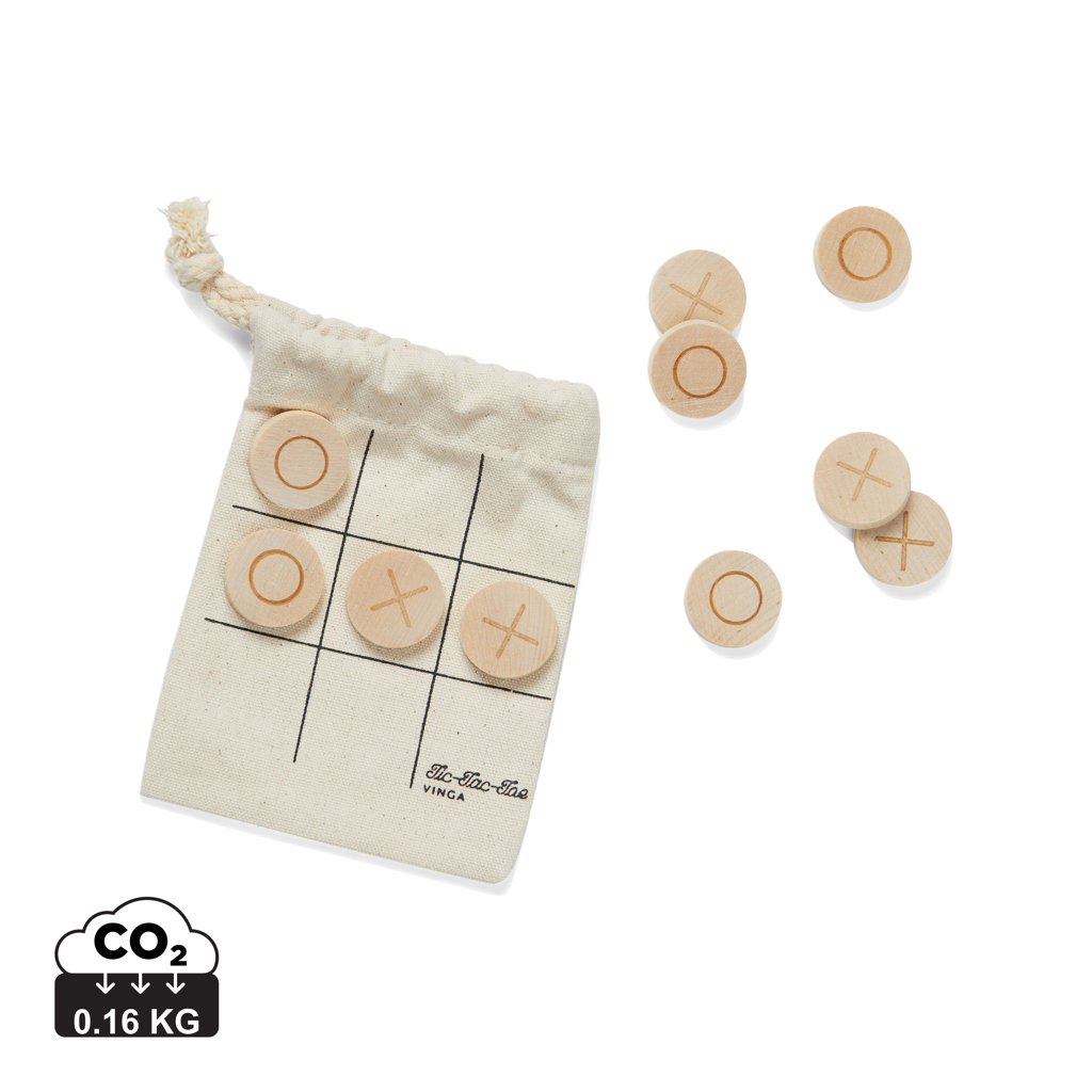 Gioco Mini Tris Naturale - Barni