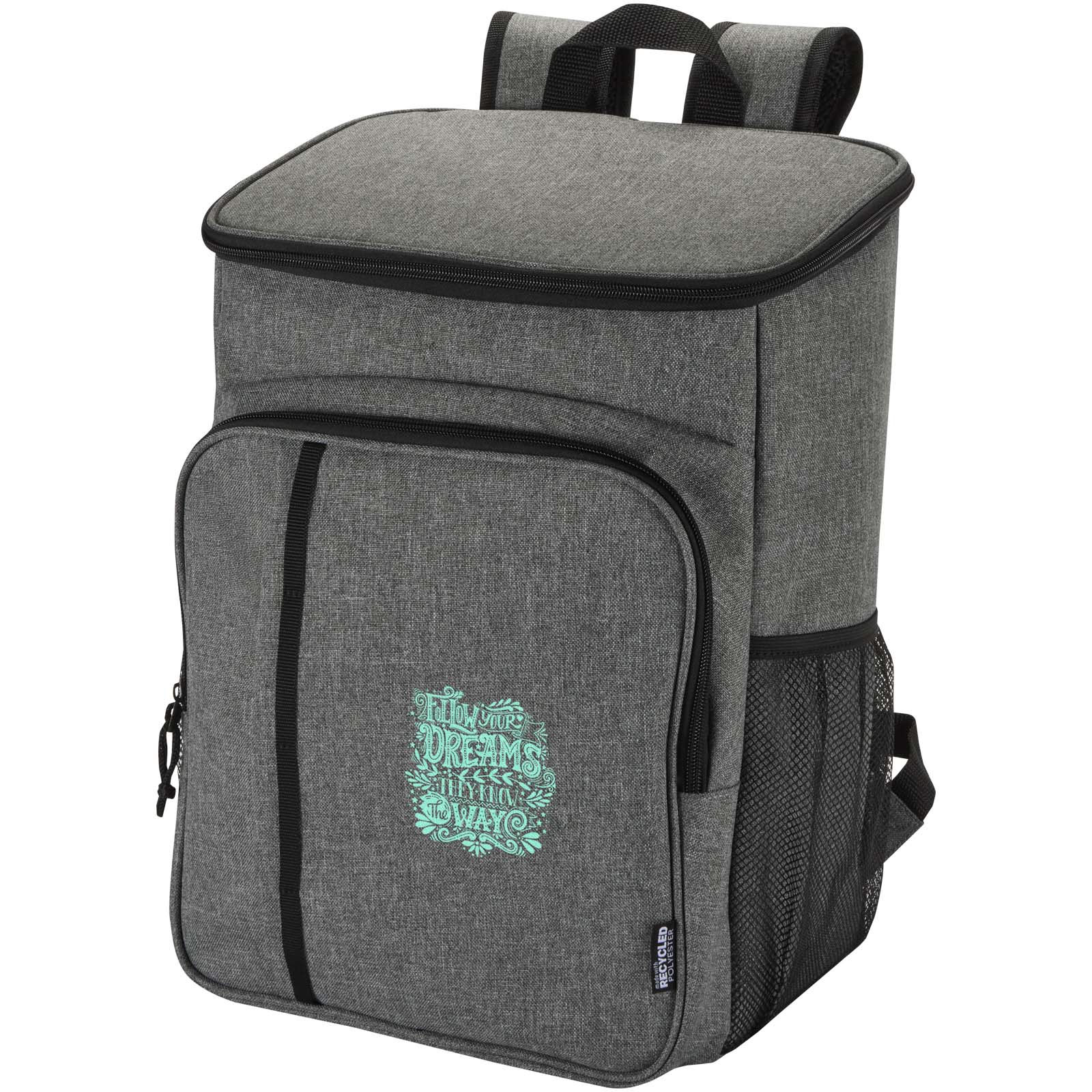 EcoGlacier - Zaino frigo picnic riciclato 20L - Valvestino stampato con logo