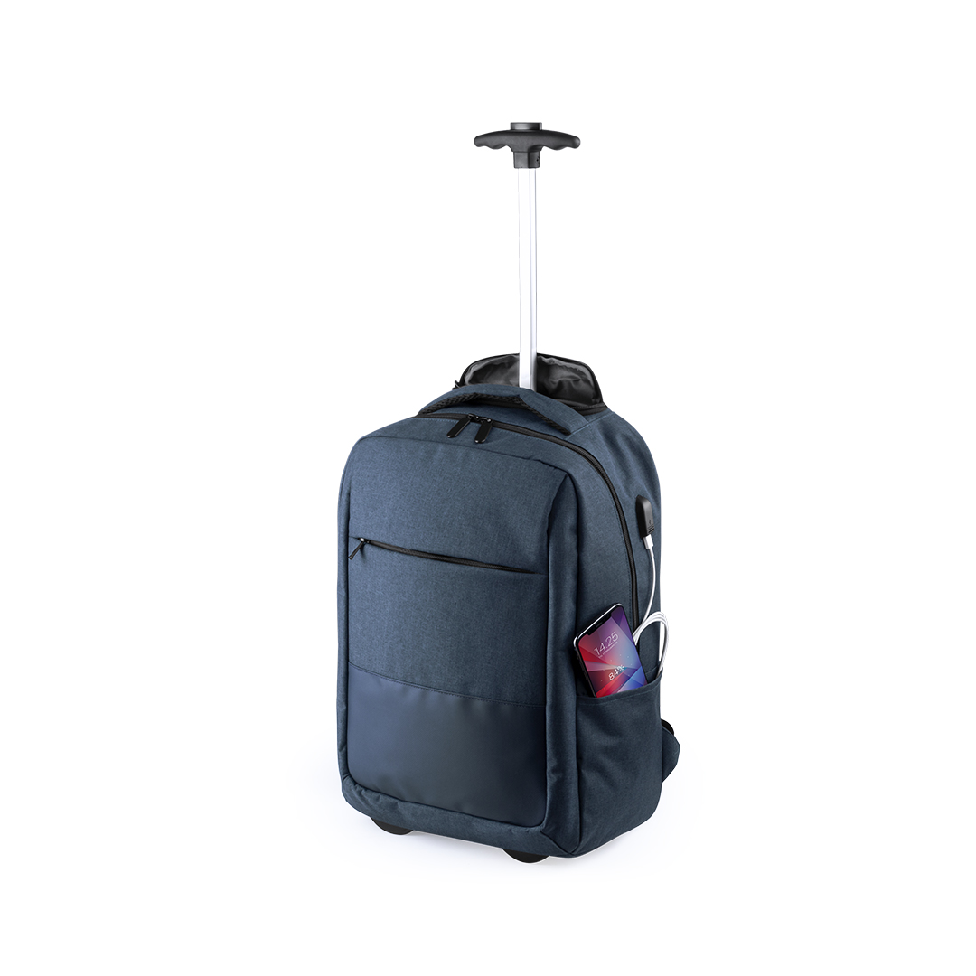 Zaino Trolley TechComodo - San Cipriano Po stampato con logo