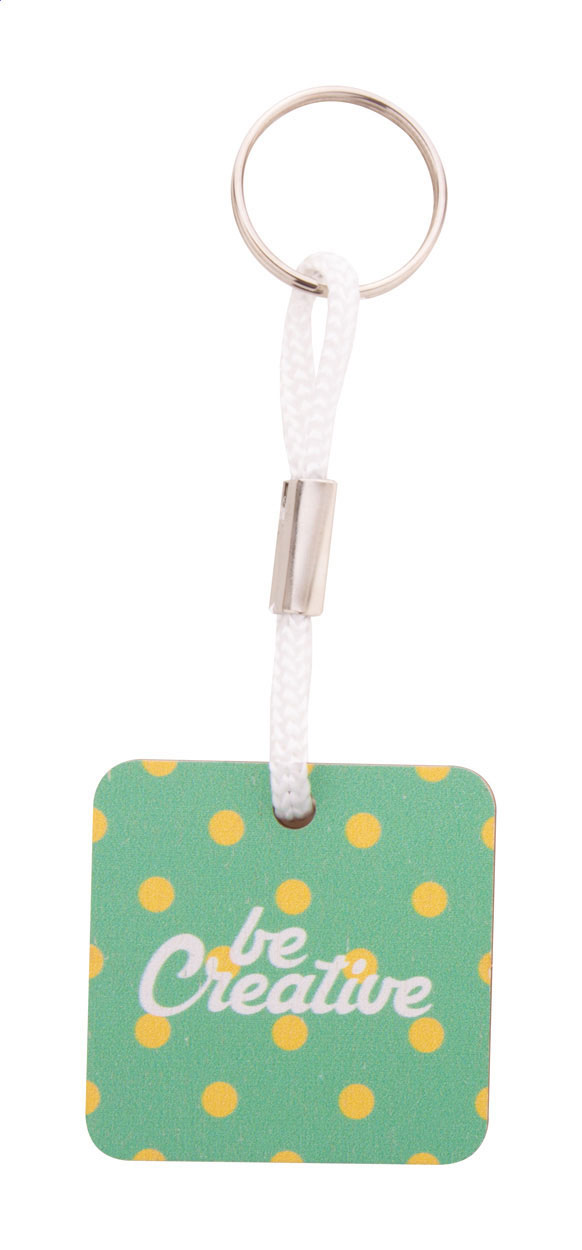 Portachiavi Legno Quadrato - Castelli Calepio