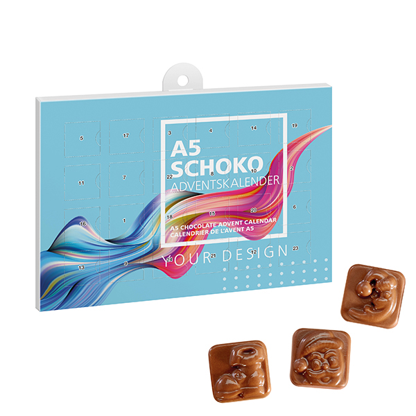 Calendario Avvento Dolce Cacao - San Gimignano stampato con logo