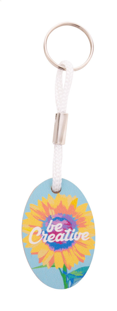 Portachiavi Ovalo in Legno - Ceretto Lomellina