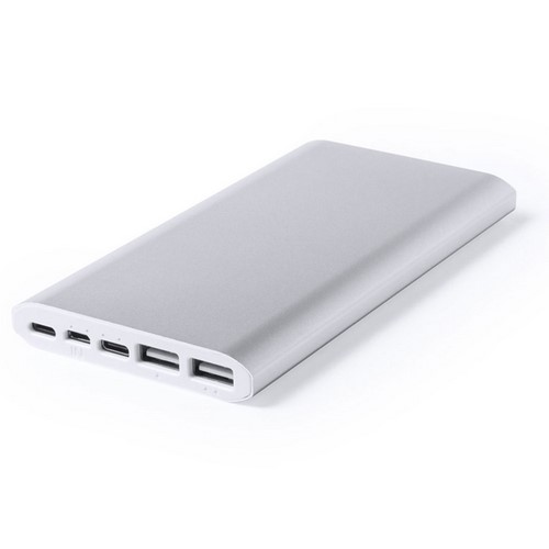 Batteria esterna in alluminio personalizzata da 10 000 mAh - Cremone