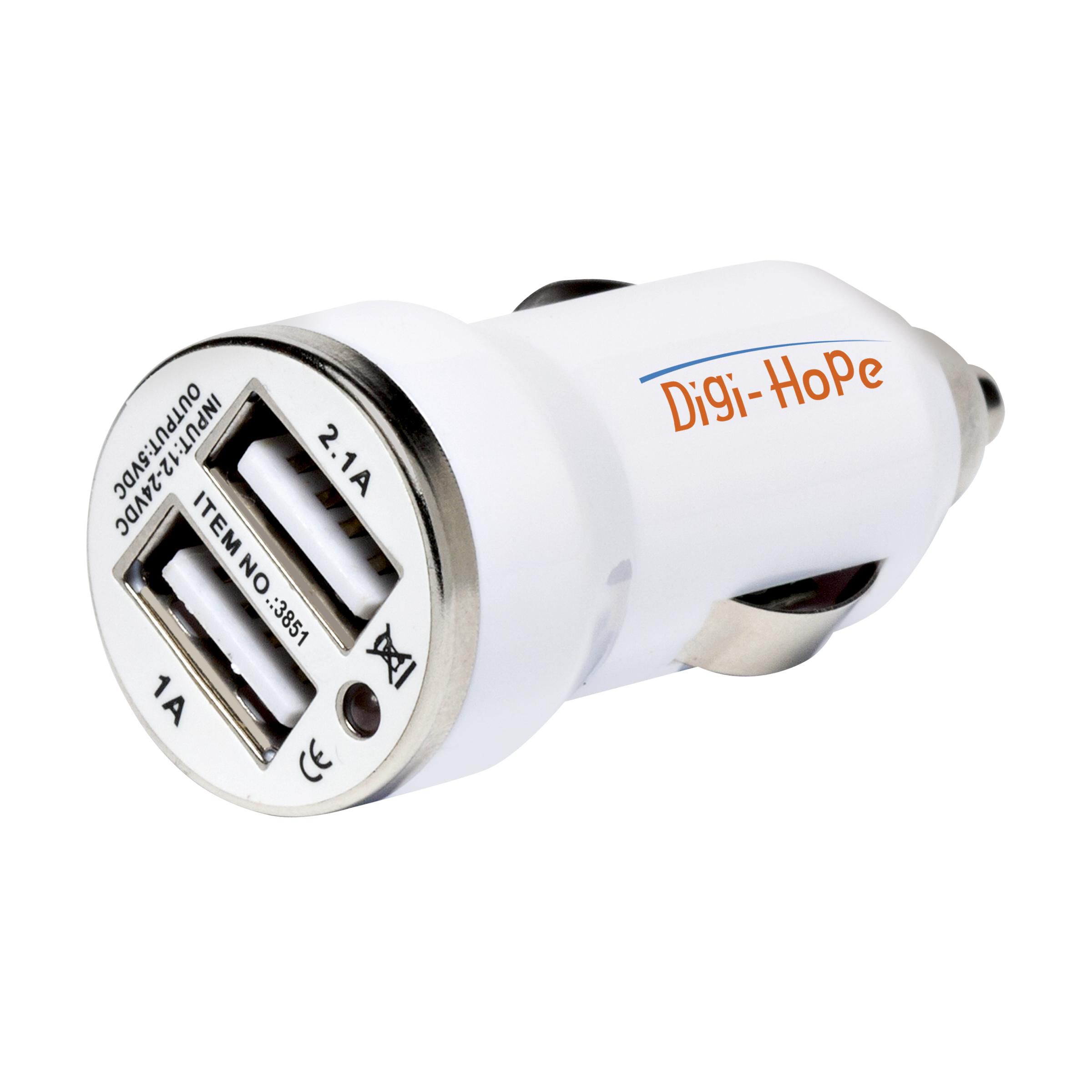 Caricabatterie per auto con due porte USB - Fumone