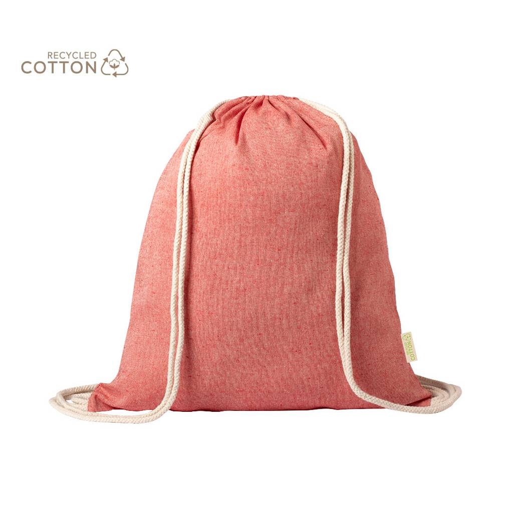 Zaino con coulisse in cotone riciclato Nature line - Castione Andevenno