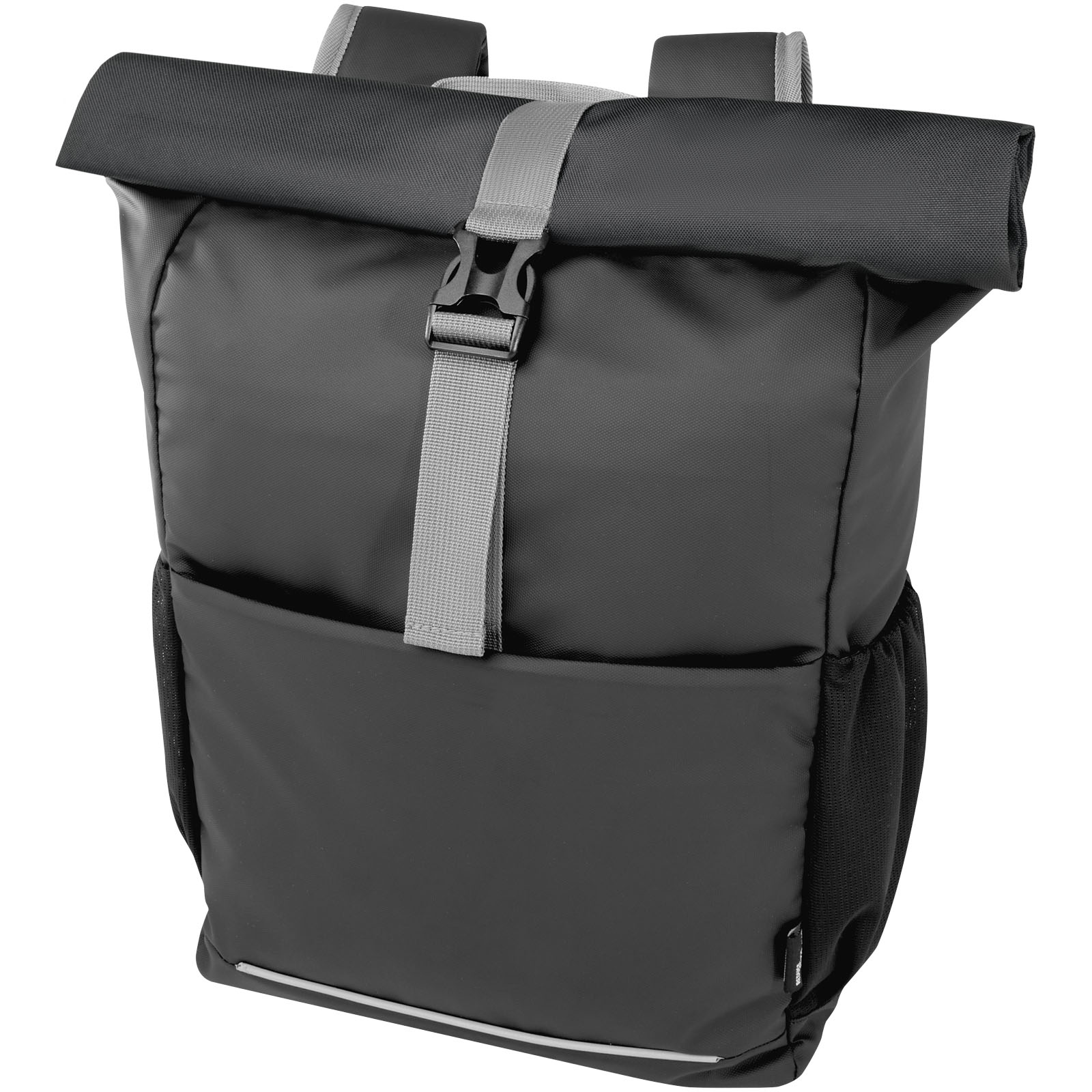Borsa per bicicletta resistente all'acqua riciclata GRS Aqua 15" con chiusura a rotolo 20L - Melzo