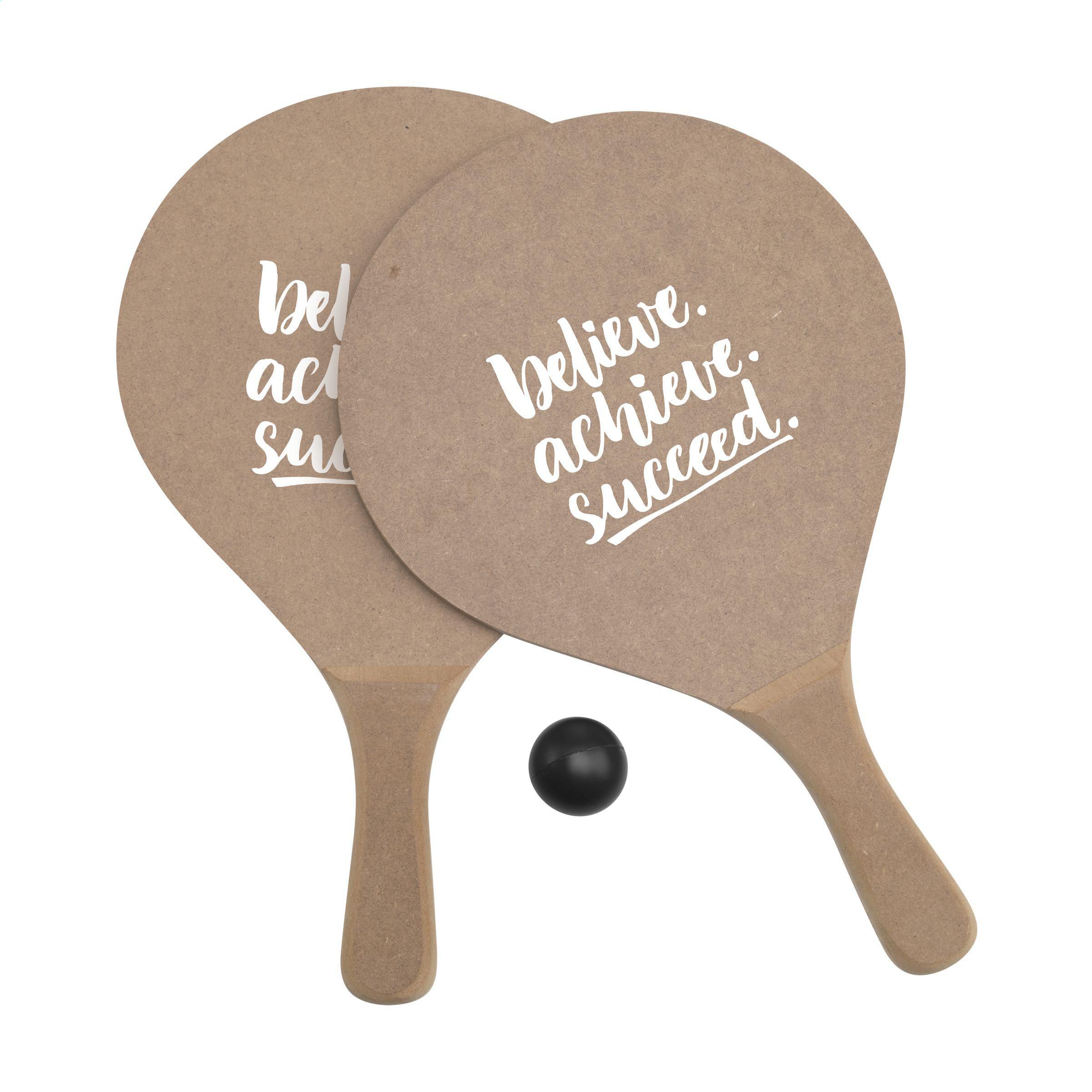 Set da tennis da spiaggia Eco MDF