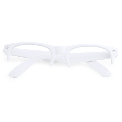 Montatura per occhiali classica lucida bianca - Bigarello