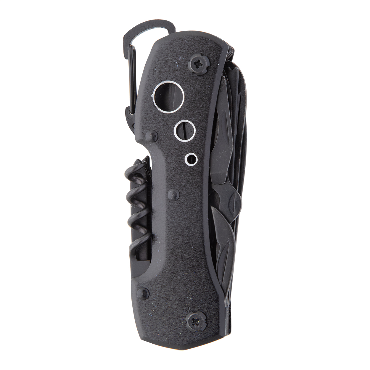 Coltellino multifunzione Galloway personalizzato total black, 13 funzioni