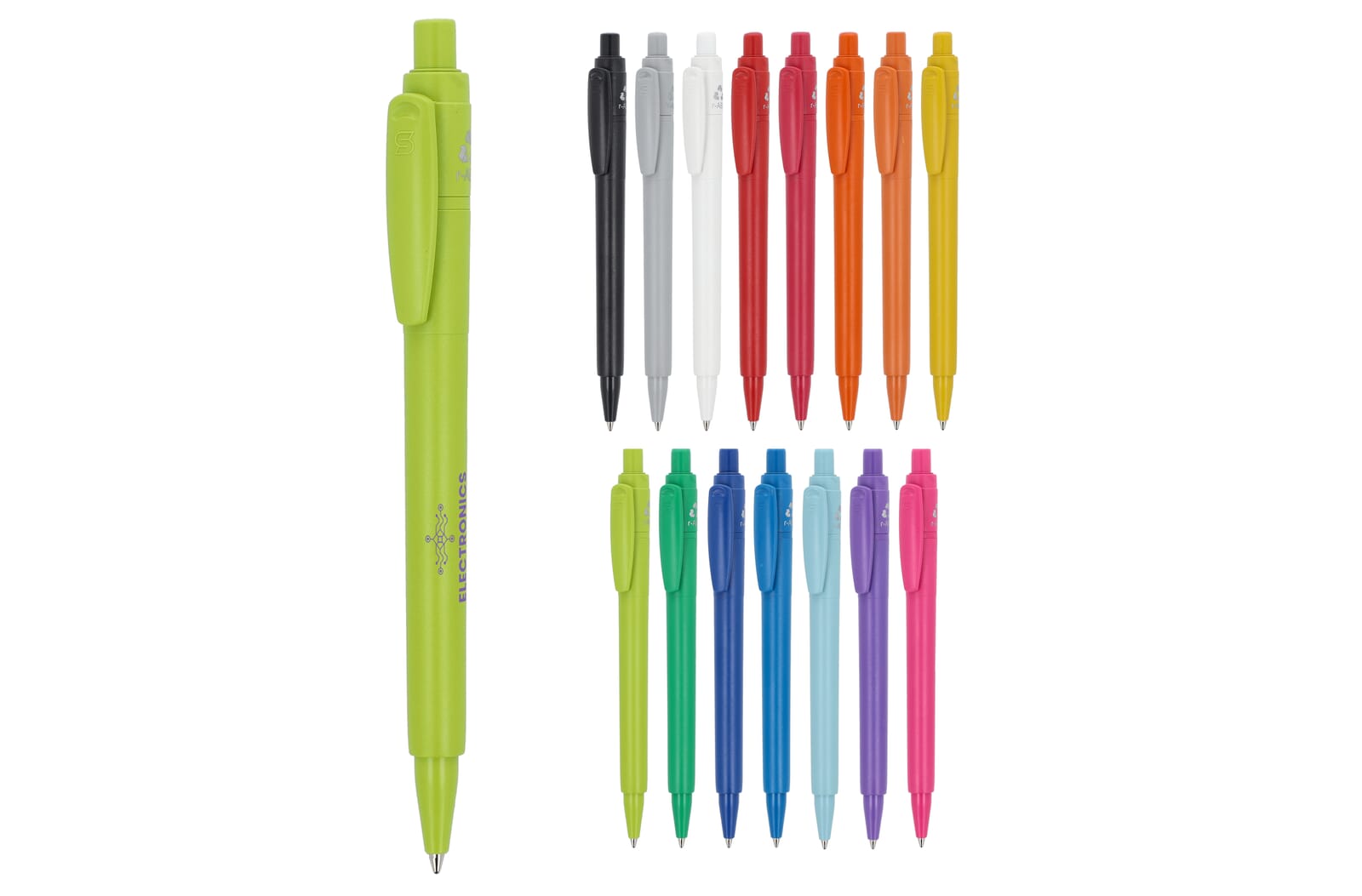 Penna a sfera Baron 03 colore duro riciclato