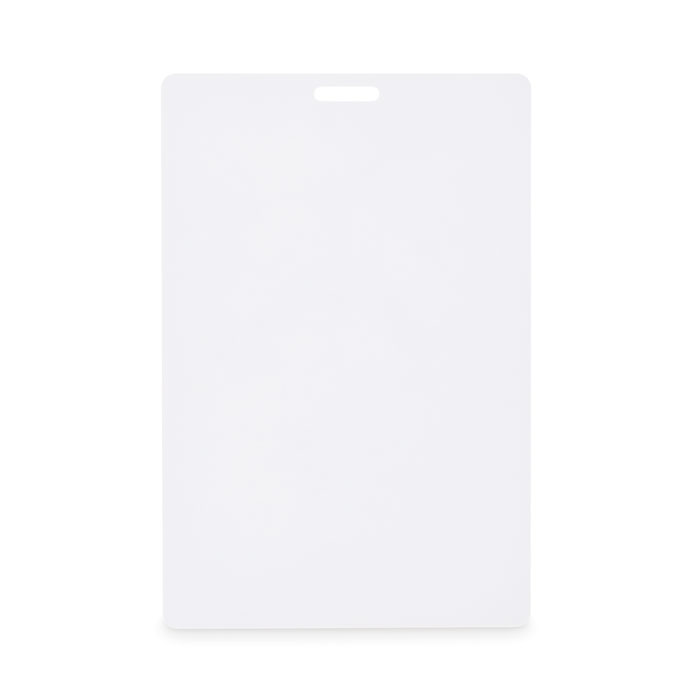 Badge con cordino 120 x 80 mm