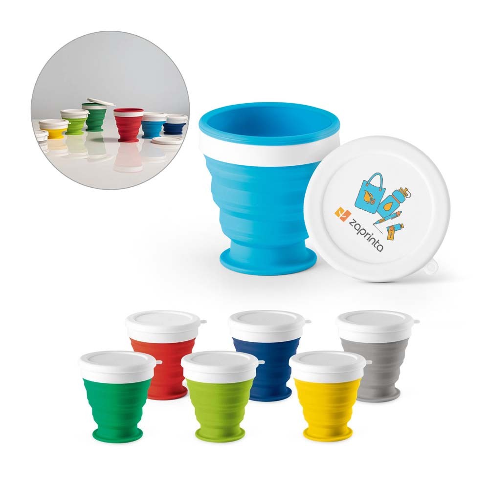Tazza da Viaggio Pieghevole in Silicone 250ml - Ariccia