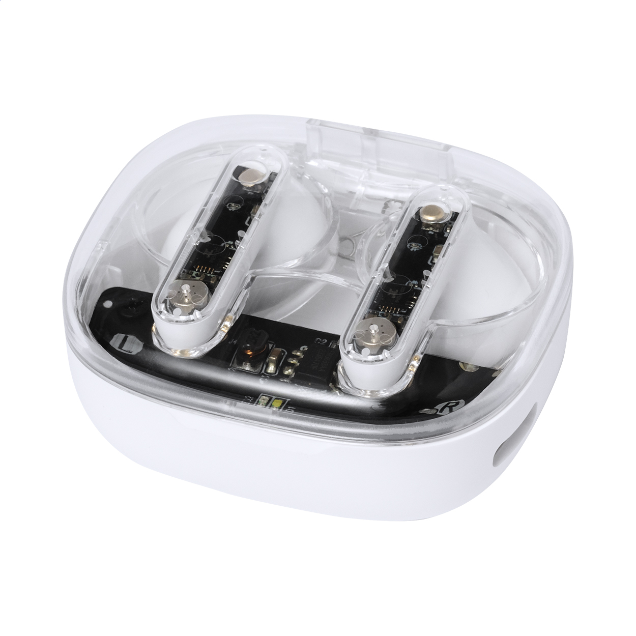 Auricolari wireless Signal semitrasparenti con il tuo logo