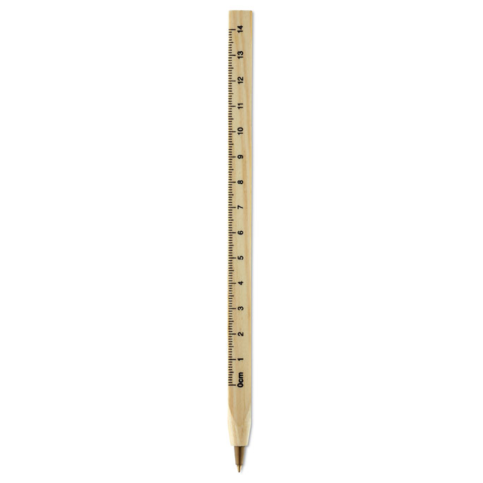 Penna con righello in legno - Arquata Scrivia