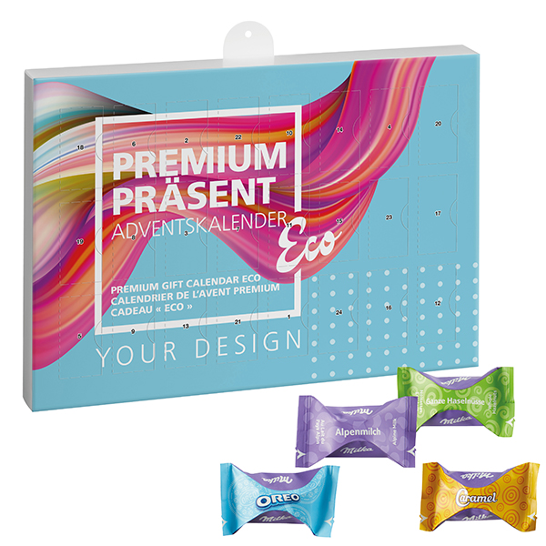 Calendario dell'Avvento Ecologico con Mix di Favoriti Milka - Voltido