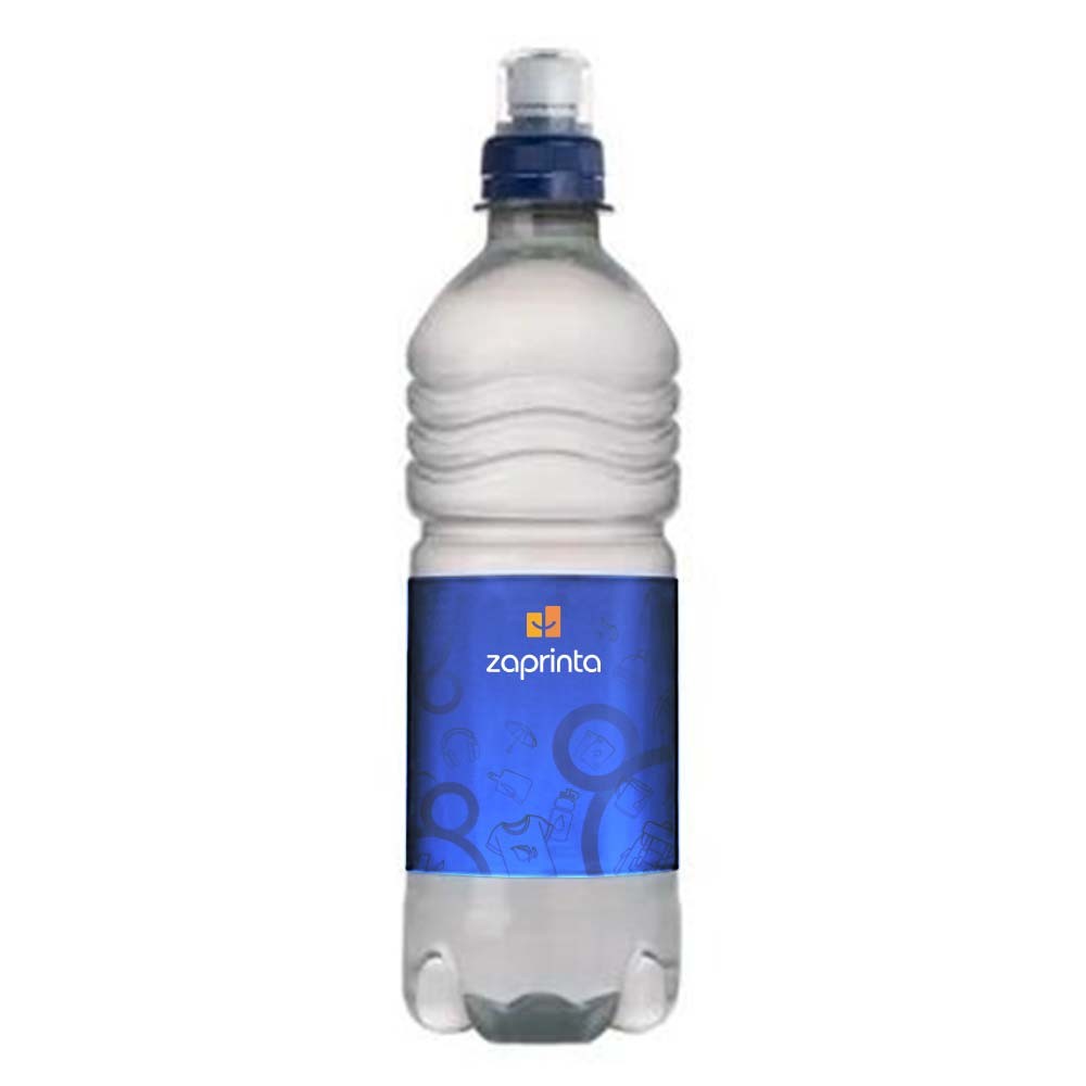 Bottiglia d'acqua di sorgente trasparente da 500ml con tappo a vite - Golasecca