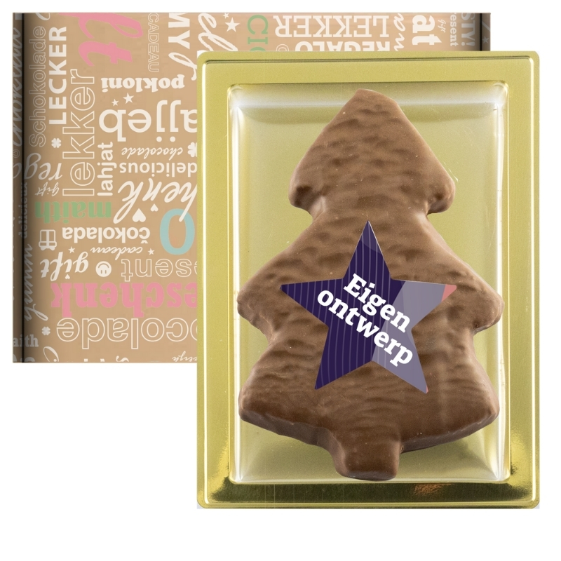 Albero di Natale di Marshmallow al Cioccolato Personalizzato - Gordona