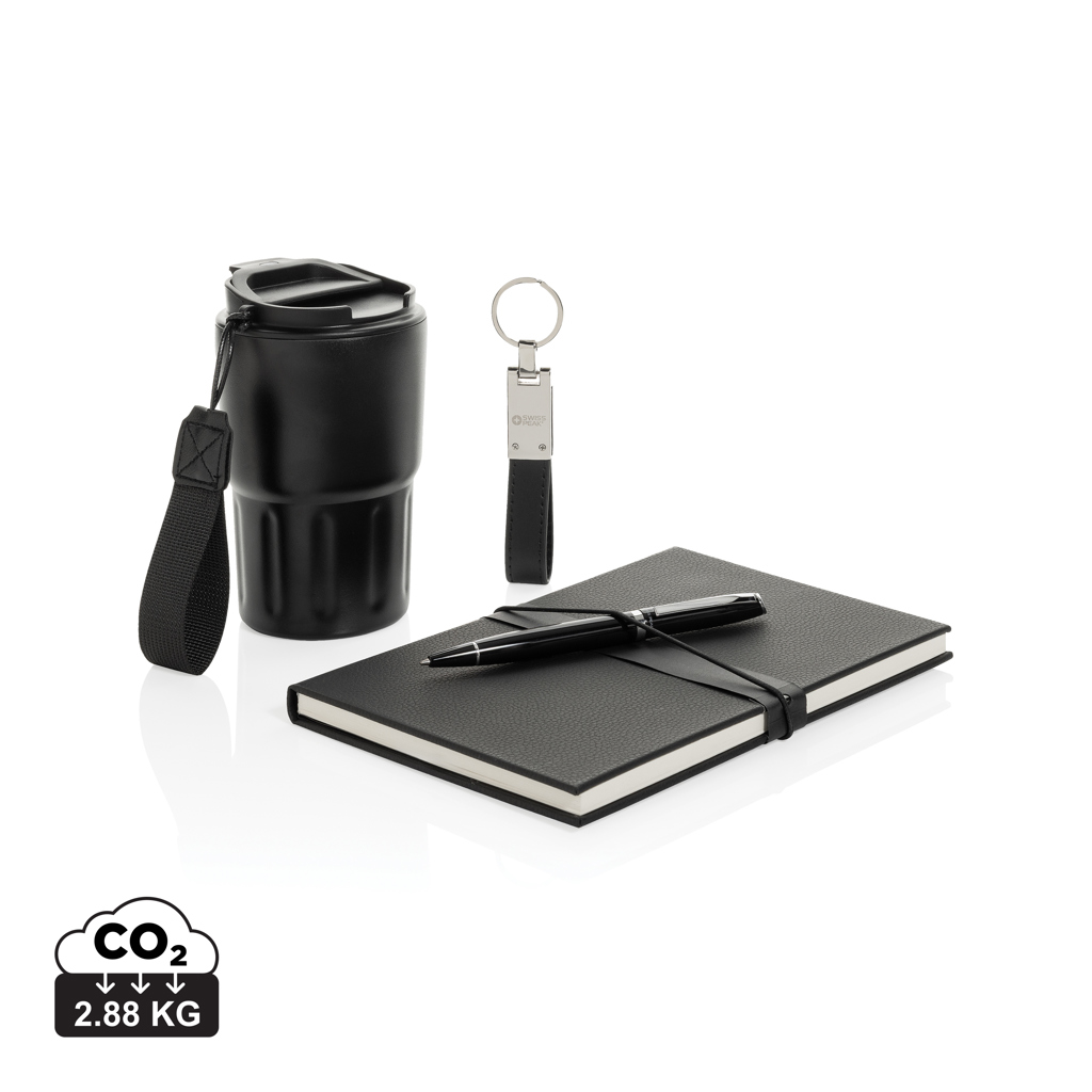 Set regalo aziendale di lusso Swiss Peak RCS con tazza da caffè