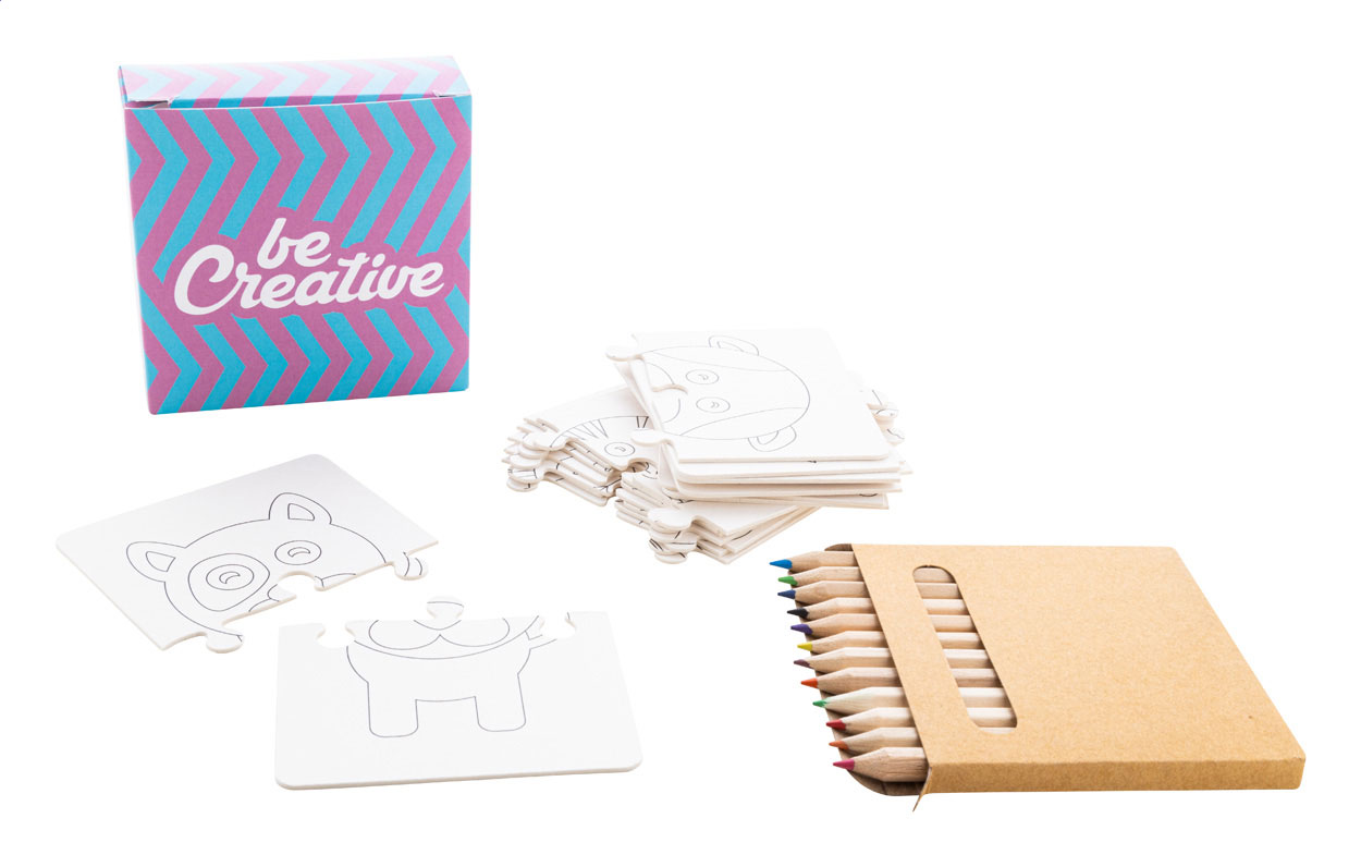 Puzzle da Colorare Personalizzato Animale - Parabiago