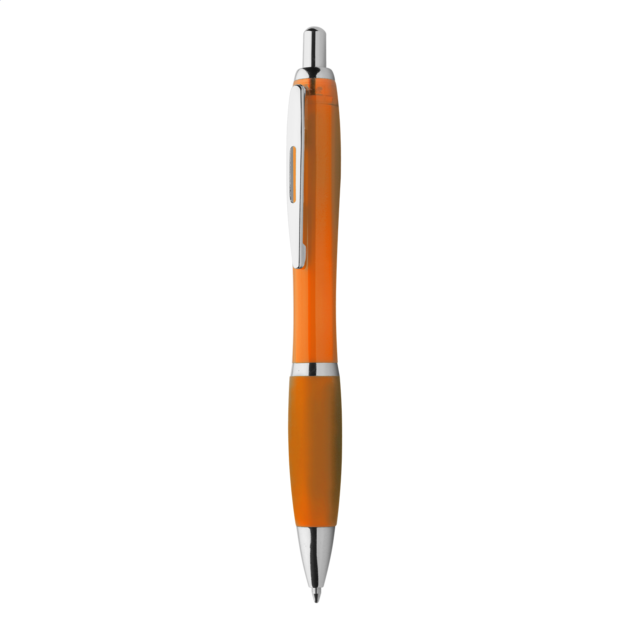 Penna Trasparente Elegante - Monticiano stampato con logo