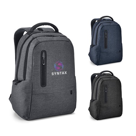 Zaino per laptop in nylon bicolore impermeabile - Pisticci