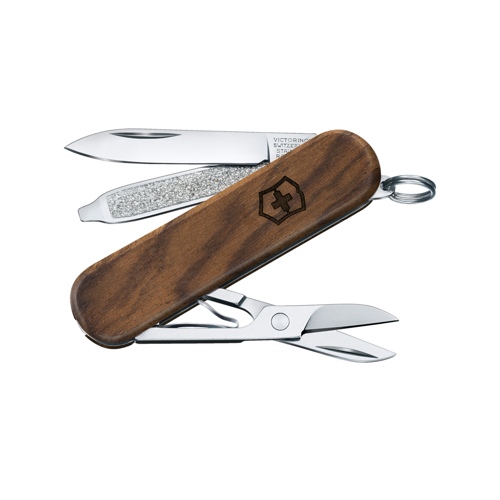 Coltello tascabile VICTORINOX Classic SD Wood 5 funzioni
