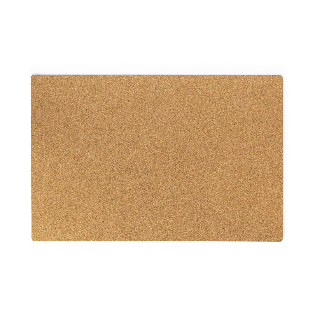 Tappetino da scrivania in sughero naturale - Cassinetta di Lugagnano stampato con logo