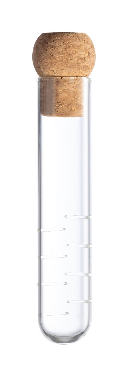 Infuso di vetro con tappo in sughero naturale - Mariana Mantovana