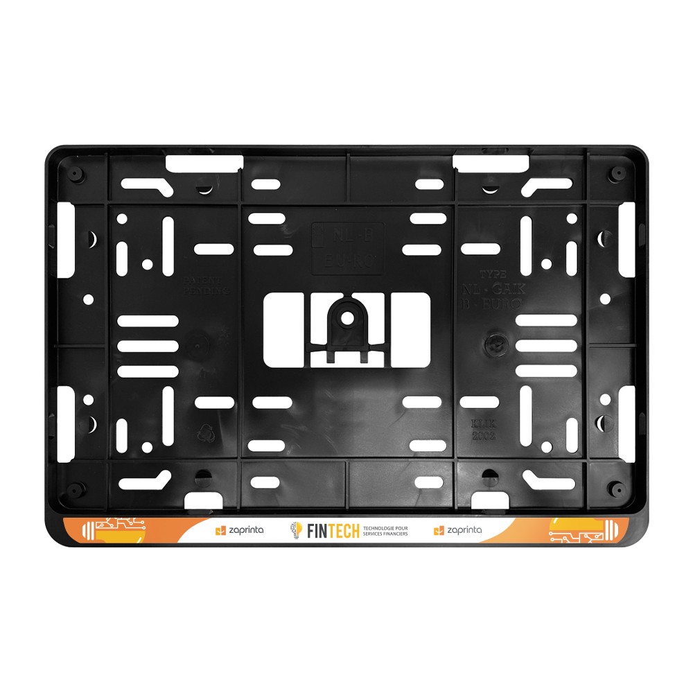 Portatarga personalizzato per caravan e 4x4 - CAR08