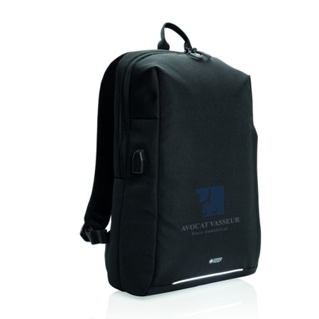 Zaino porta laptop da viaggio con uscita USB e protezione RFID - Gazoldo degli Ippoliti