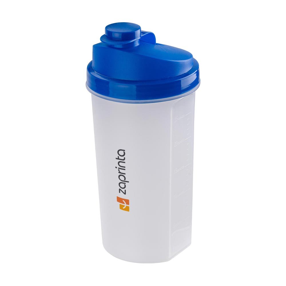 Shaker per proteine in PP e PE con setaccio e coperchio con apertura per bere - Osnago
