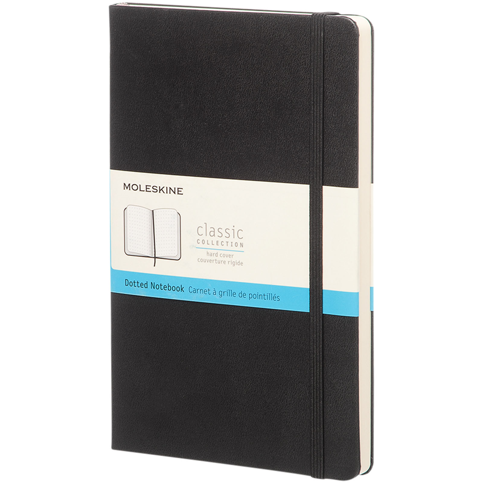 Taccuino Moleskine Classic L con copertina rigida - puntinato
