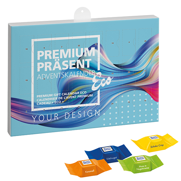 Calendario Avvento di Lusso con Cubetti di Cioccolato Ritter Sport - Cocquio Trevisago