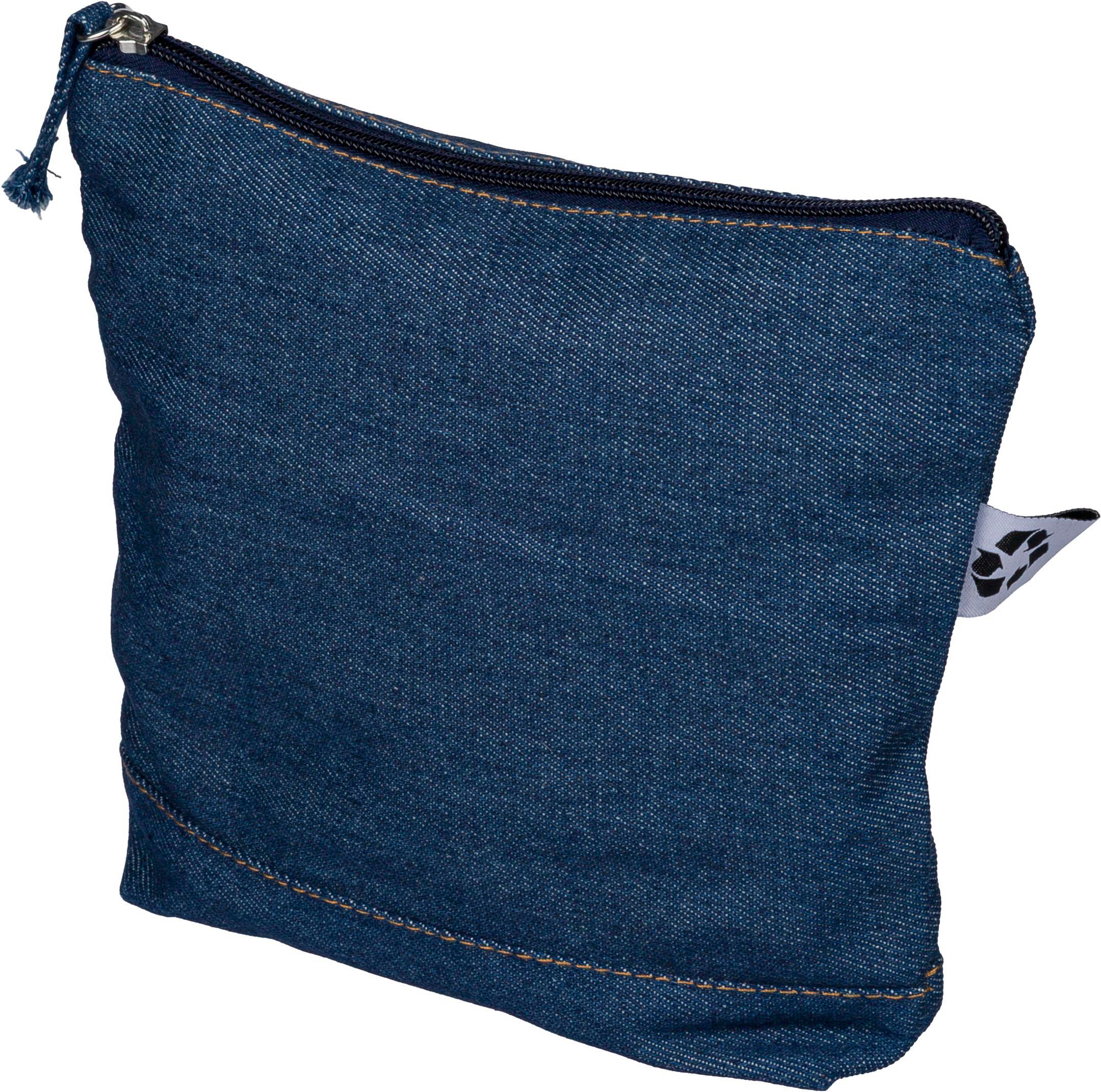 Borsa Cosmetica di Jeans Riciclato - Alta Valle Intelvi