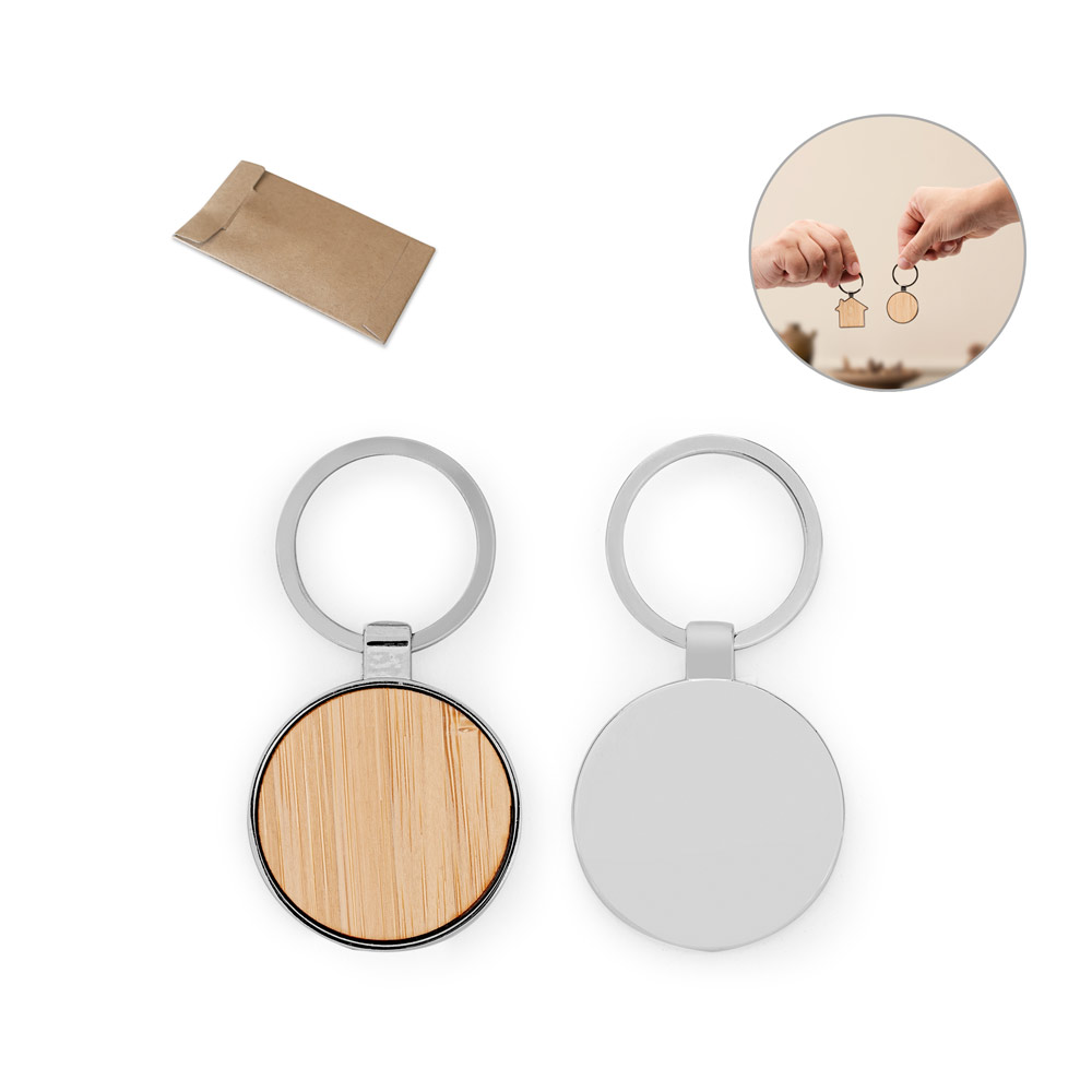 Portachiavi Naturale Rotondo - Azzate