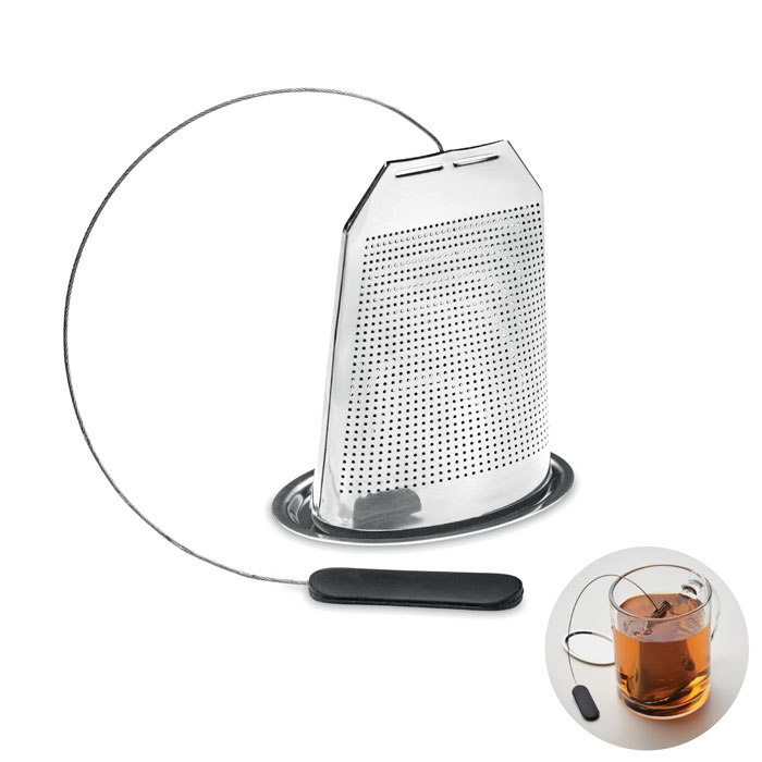 Infusore per tè a forma di bustina in acciaio inox - San Benedetto Po