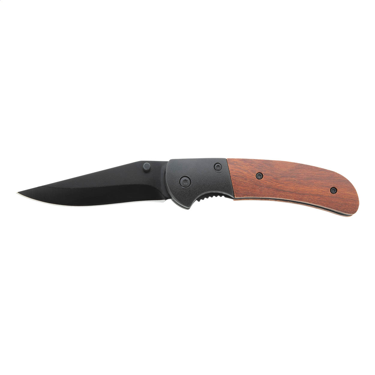 Coltello tascabile Rortex personalizzato in acciaio con manico in legno