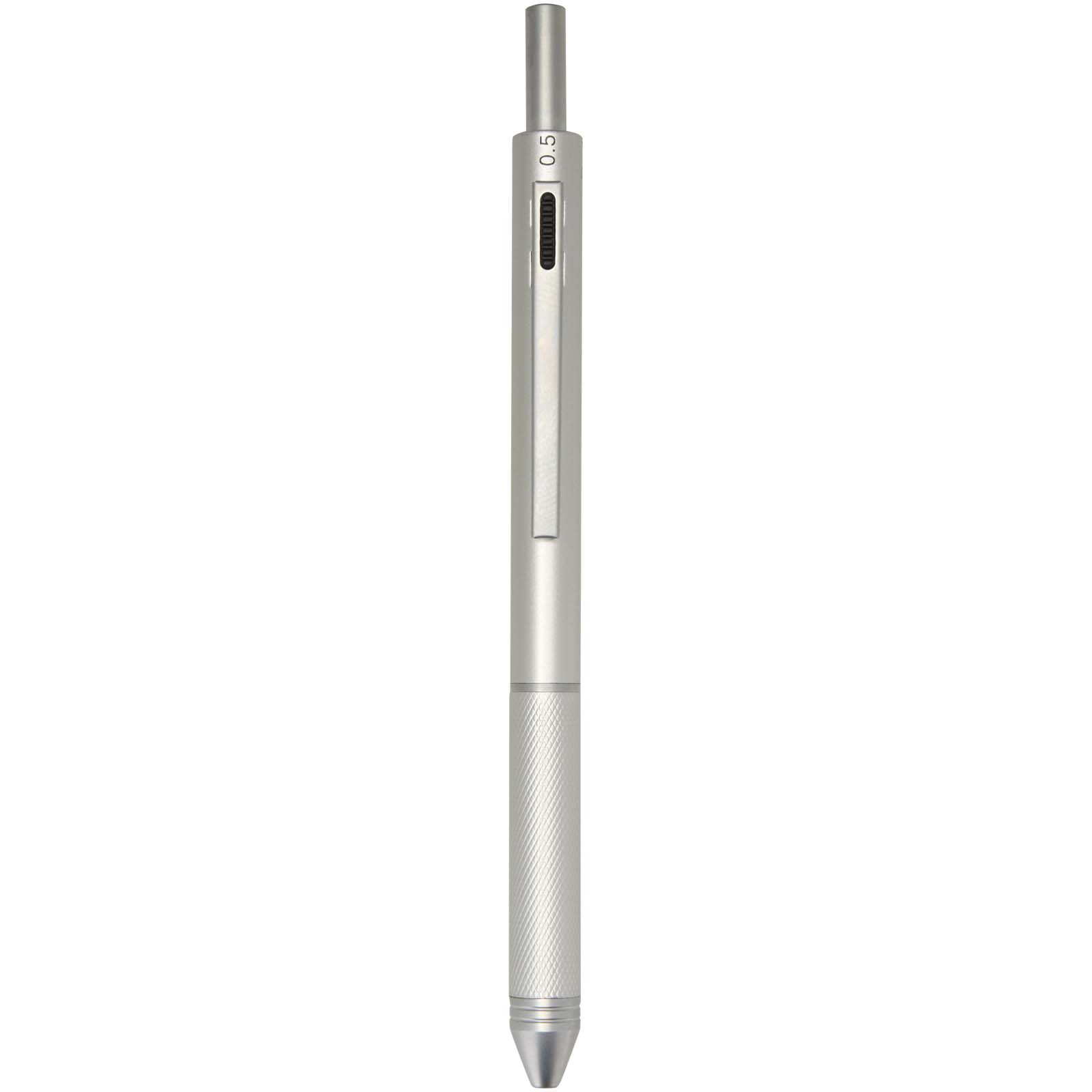 Penna a sfera in acciaio inossidabile riciclato 4-in-1 Tine RCS