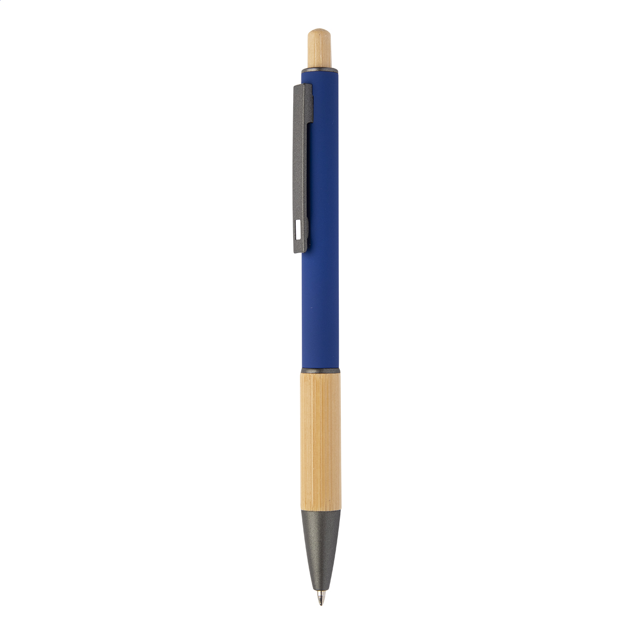 Penna a sfera Bogri personalizzata in alluminio riciclato e bambù