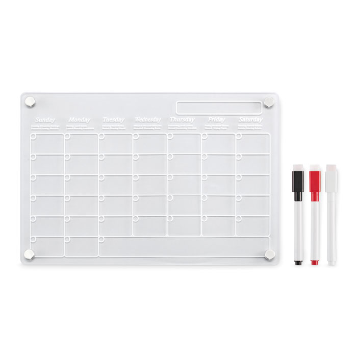 Planner acrilico magnetico
