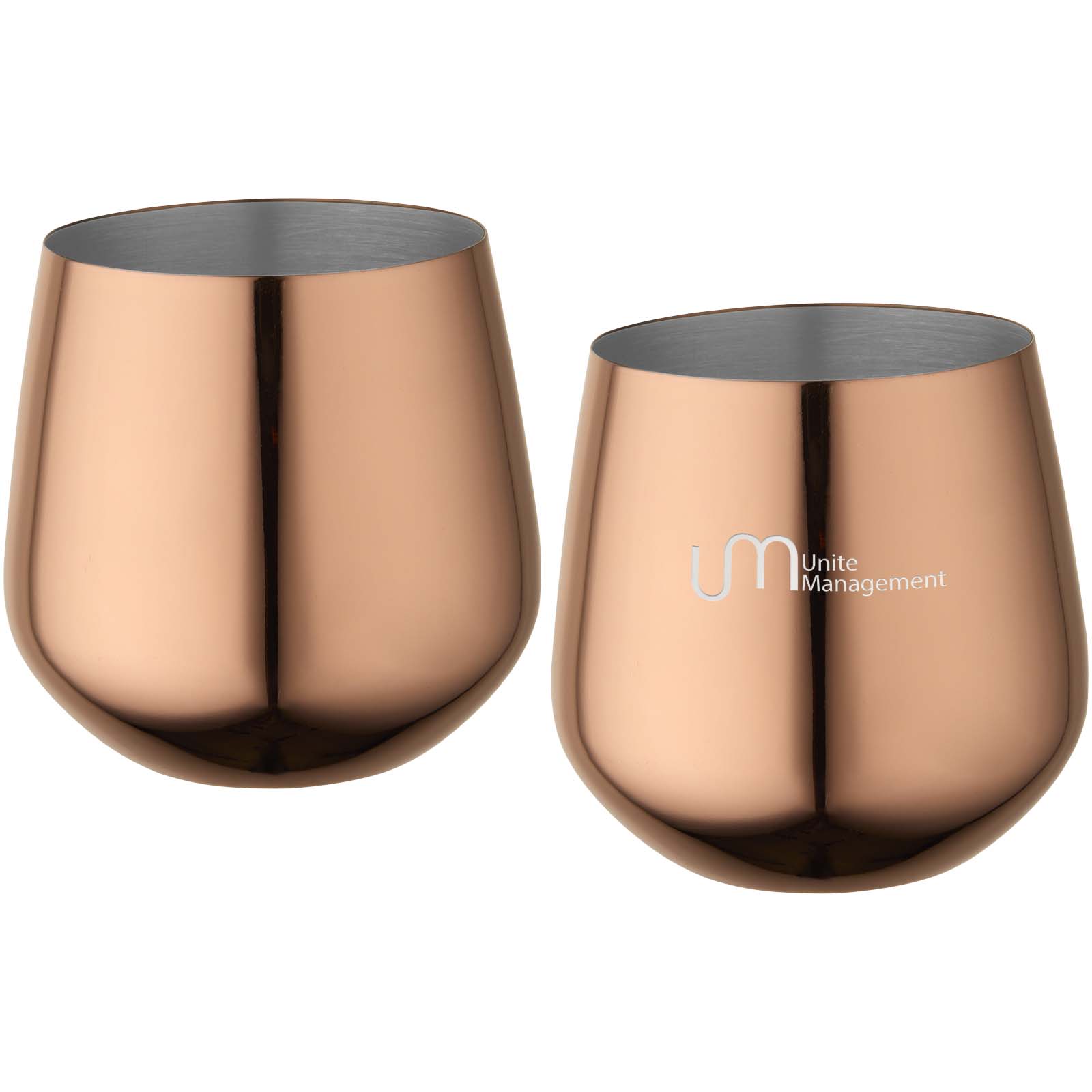 Set di bicchieri Cascade in acciaio inossidabile da 540 ml